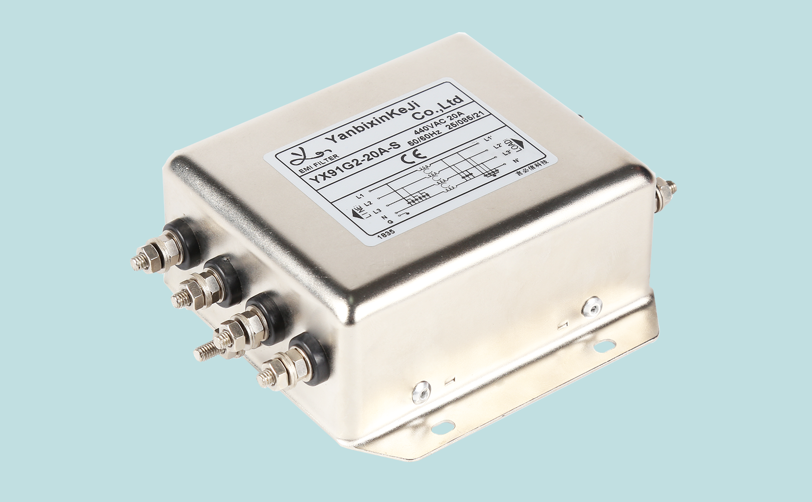 YX-94三相四線電源濾波器 YX-94三相四線電源濾波器