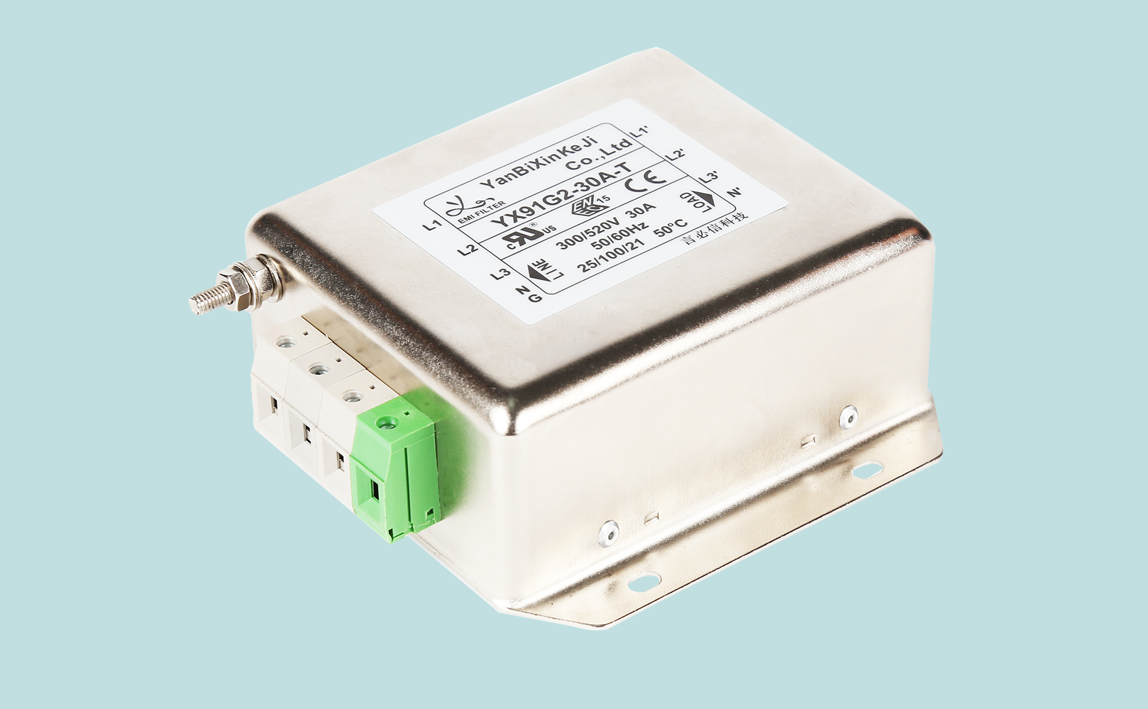 YX-91三相四線電源濾波器 YX-91三相四線電源濾波器