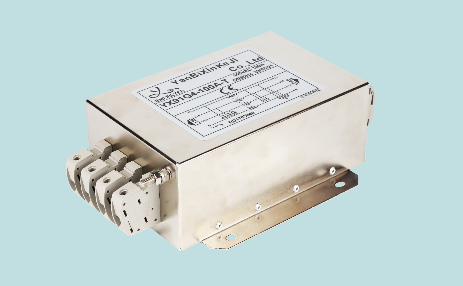 YX-91三相四線電源濾波器 YX-91三相四線電源濾波器
