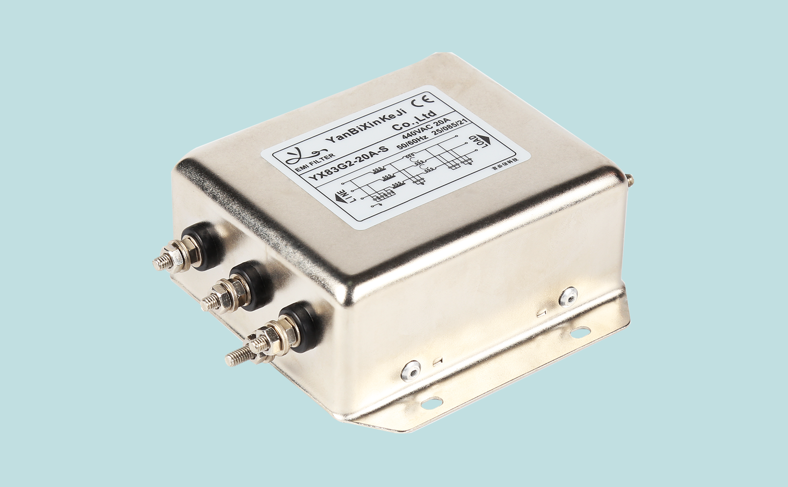 YX-83三相三線電源濾波器 YX-83三相三線電源濾波器