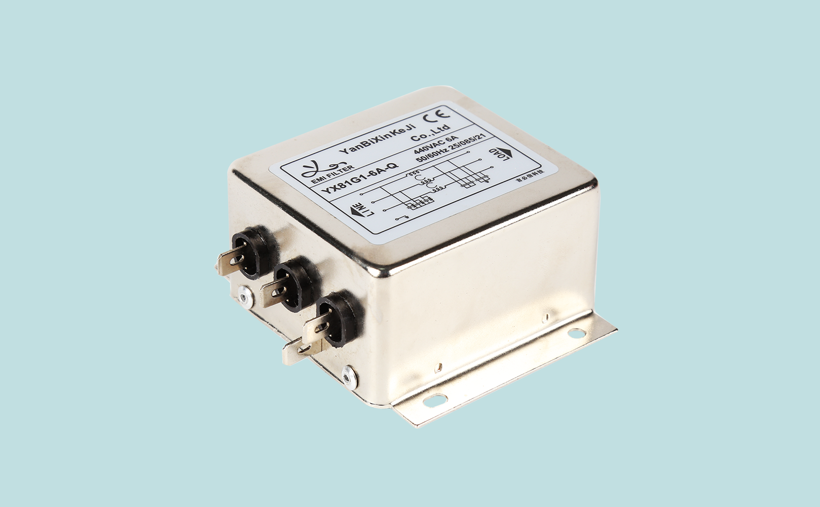 YX-81三相三線電源濾波器 YX-81三相三線電源濾波器