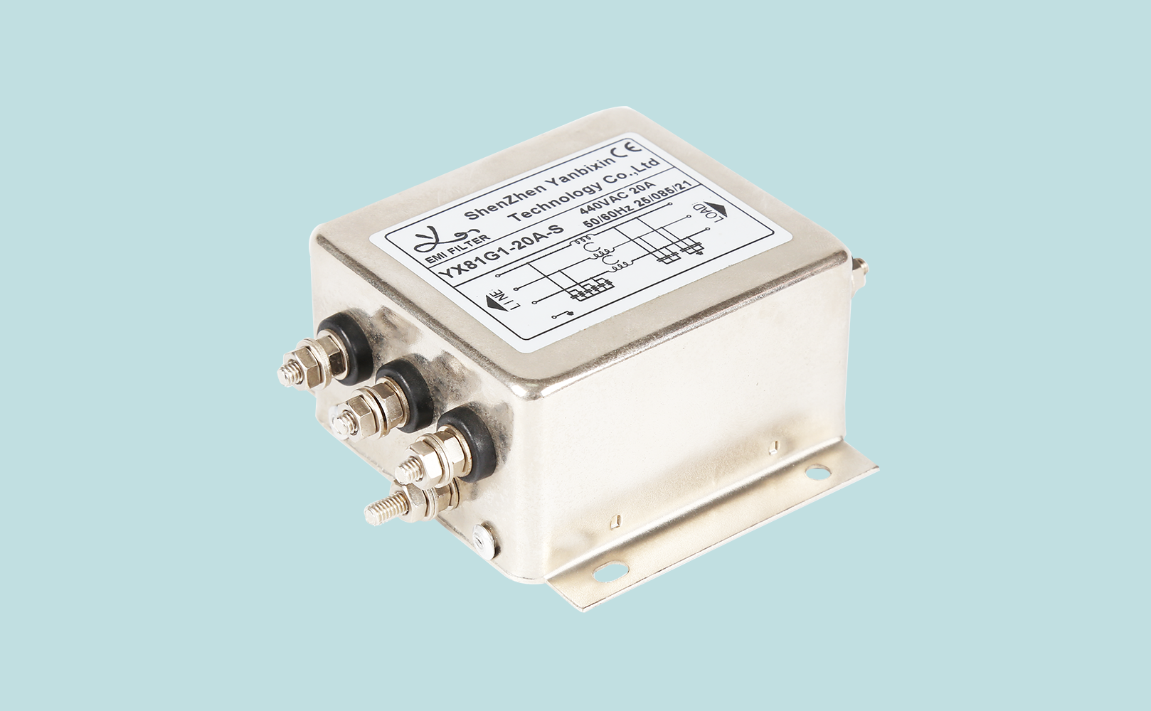 YX-81三相三線電源濾波器 YX-81三相三線電源濾波器