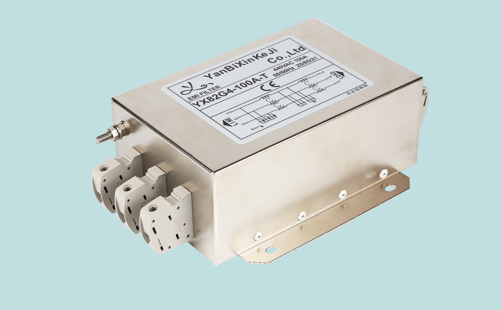 YX-82三相三線電源濾波器 YX-82三相三線電源濾波器